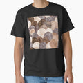 Boho Earthtones, Cream, And Cinnamon Latte Hues Abstract by DEC02