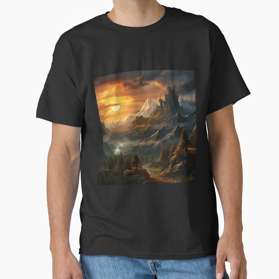 Fantasy Landscape - Castle in the Mountains by Fantasy Masterpiece