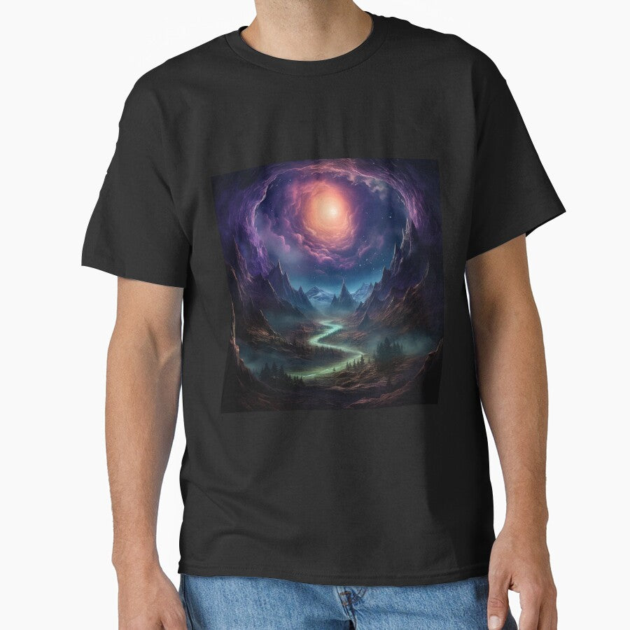 Dark Fantasy Landscape - Wormhole in the Sky by Fantasy Masterpiece