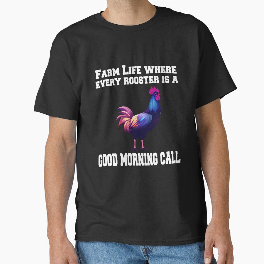 Funny Chicken Farmer Humor Farm Life Where Every Rooster by fantasticdesign