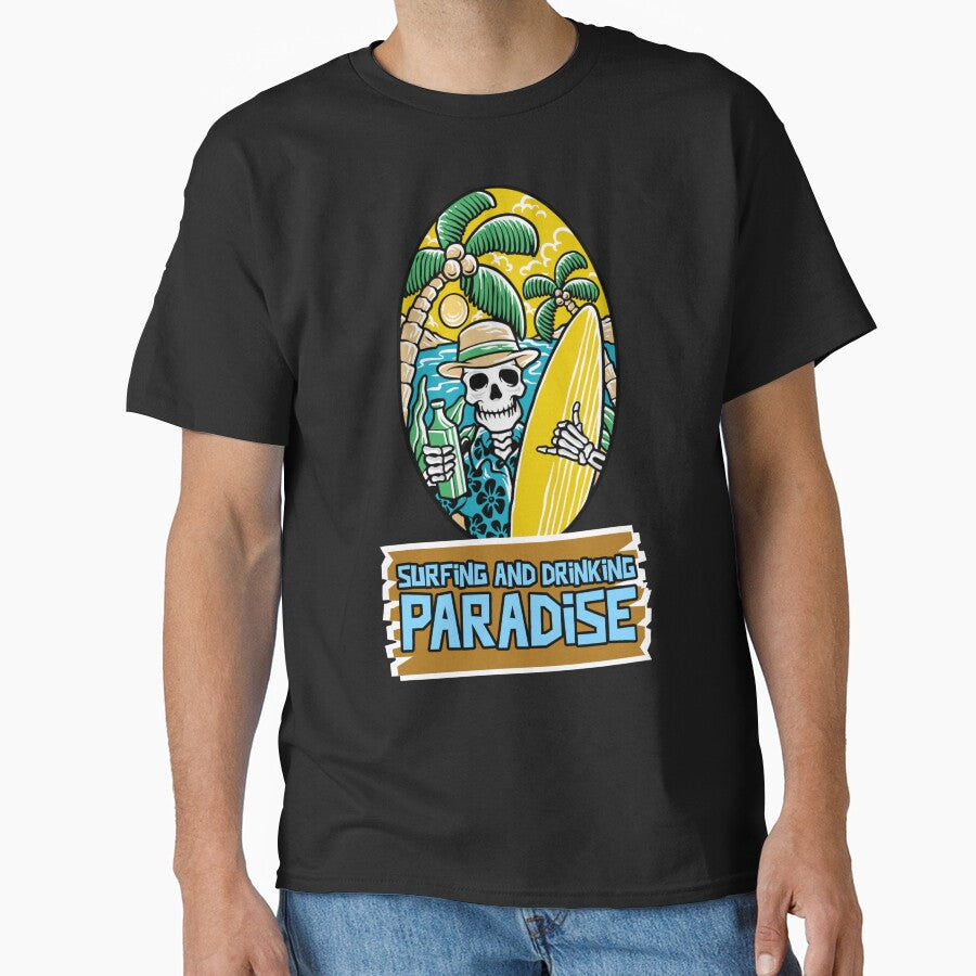 SURFING AND DRINKING PARADISE by MJ96-PRO