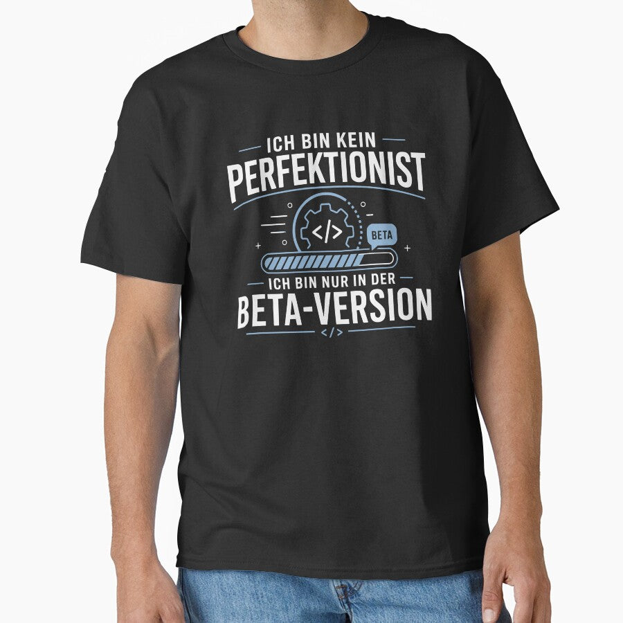 I'm not a perfectionist, I'm just the beta version – nerd saying by FreshPixelArt