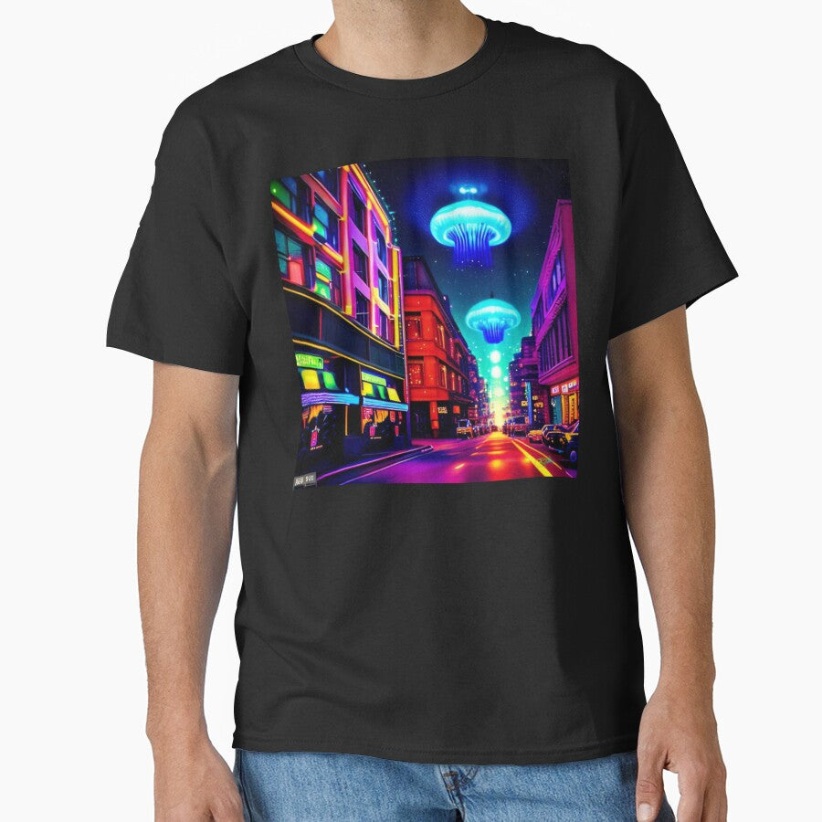 UFO Retro SciFi Dreamscapes 73 by AI Crypto Warlord