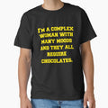 Funny Sarcastic Saying I’m A Complex Woman With Many Moods by fantasticdesign