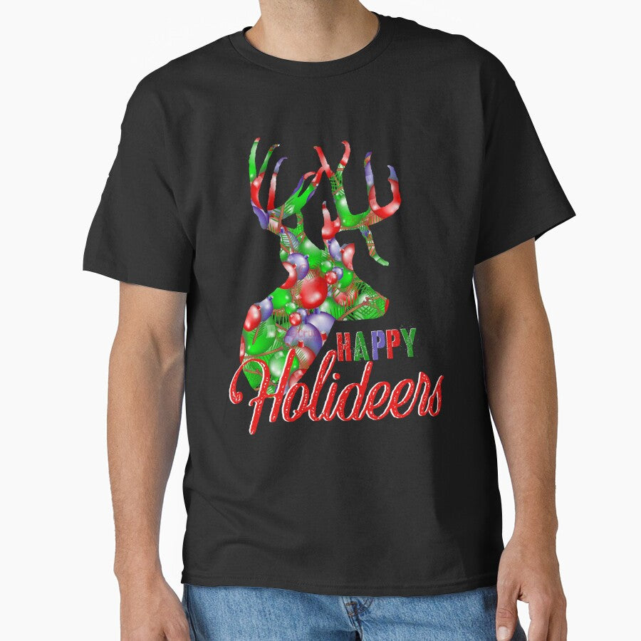 Christmas Deer, Happy Holiday Deer Hunting Design by LifeCrush