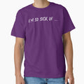 I’m So Sick Of… Bold Minimalist Statement, Unique by villacreativa