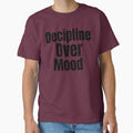 Discipline Over Mood Motivational Aesthetic Quote Design by PrataeAesthetics
