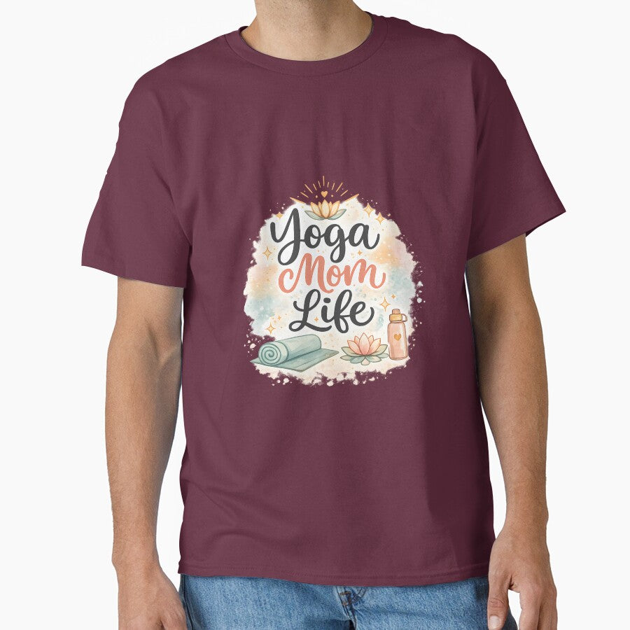Cute Yoga Mom Life Yoga Life Art Perfect Tote Bag Gift Idea by Divakar Fashion