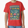 Your feelings are valid: Aesthetic Mindfulness Knitting Pattern Design by Mauswohn