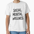 Social Mental Wellness Sticker – Positive Quote, Mental Health Awareness, Self Care by Chic  Artistry