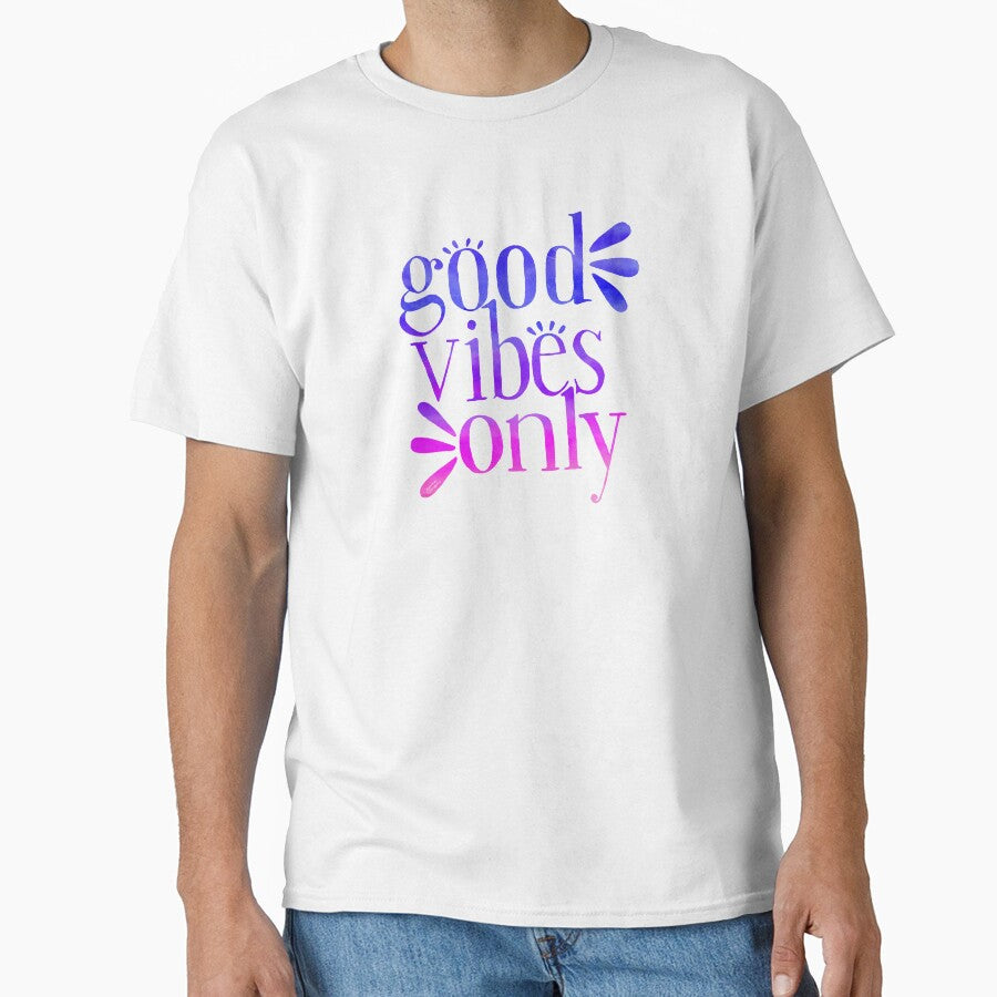 Good Vibes Only - Violet & Fuchsia by Jesslarsonart