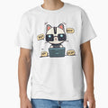 Programmer cat beep boop coding V2 by HipsterAnimals