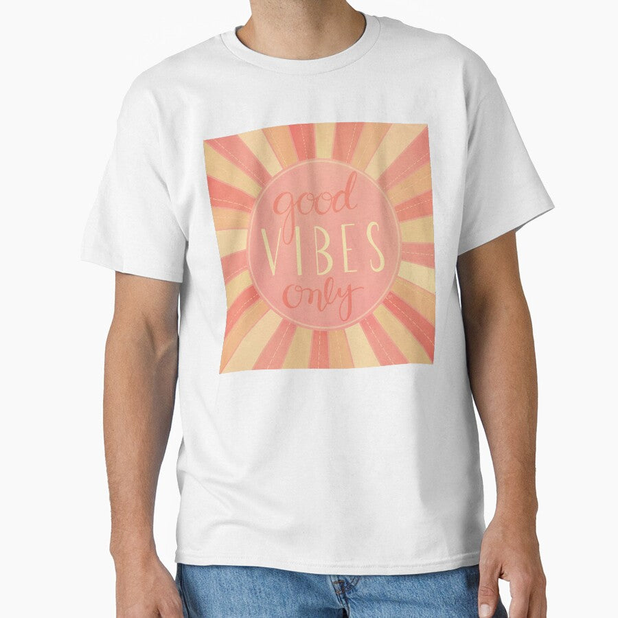 Good Vibes Only Sunburst by RuthMCreative