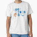 “Good Vibes Only – Positive Quote Aesthetic T-Shirt” by rsuniquestyle
