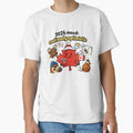 2026 Mood: Cautiously Optimistic – Cute Canadian Maple Leaf Illustration by mocci10