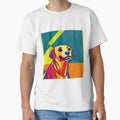 Retro dog Art by Ariel Guevara