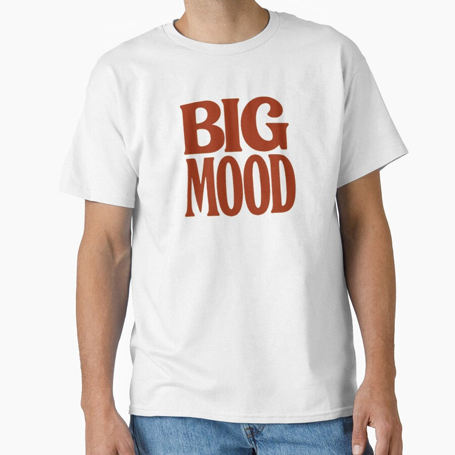 Big Mood Retro Slang Typography Art Print by H2Vibes