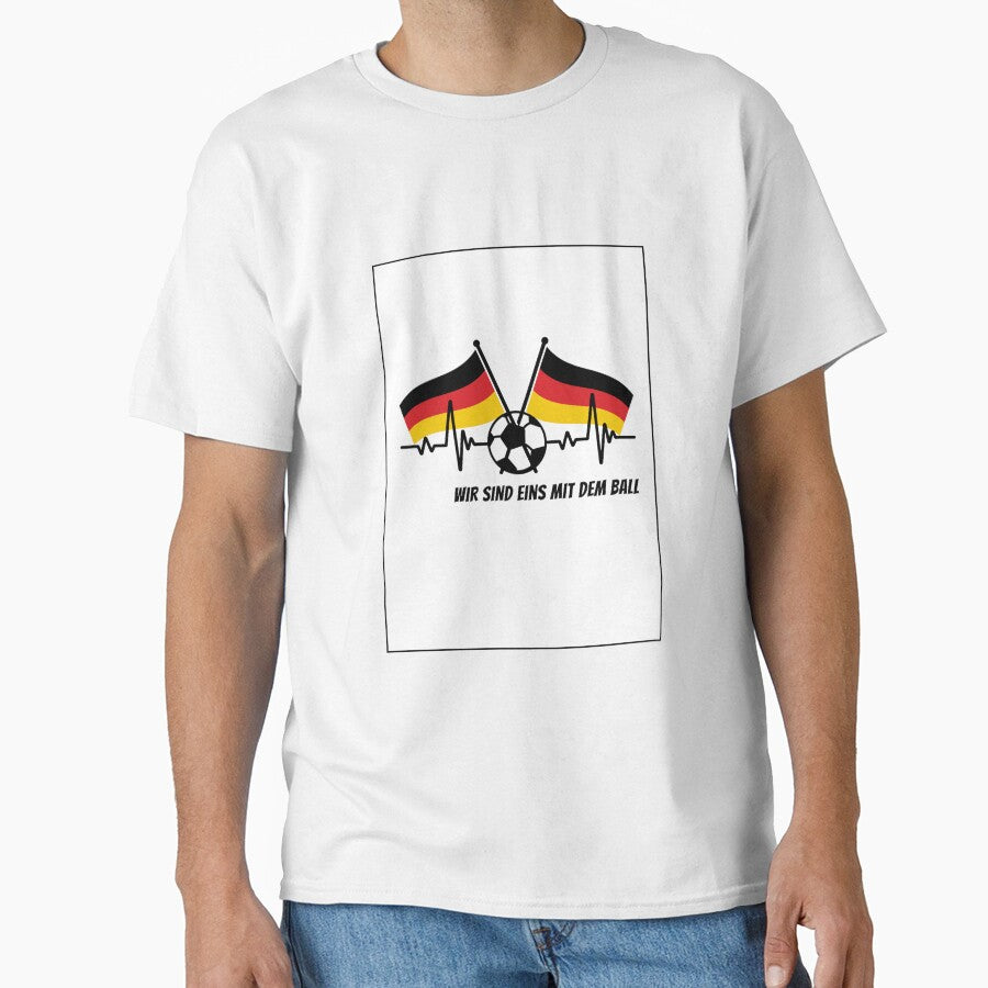 Wir sind eins mit dem Ball -  Football Design - Germany by RM-Journey