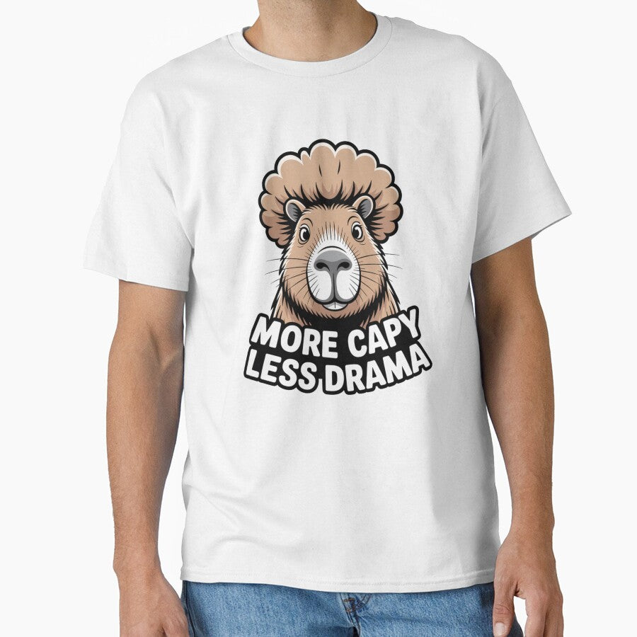 Capybara Afro Design: More Capy Less Drama by CircinusStore