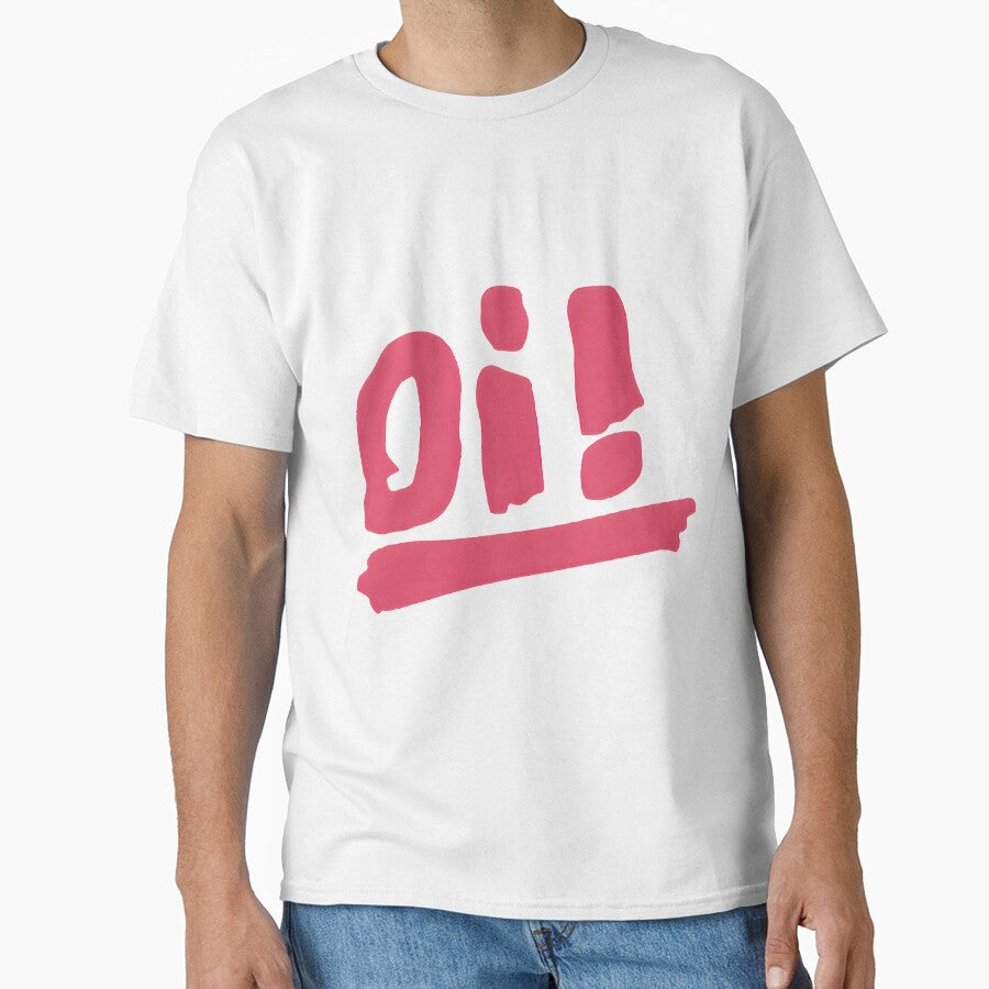 Oi! Red Bold Lettering | PERFECT GIFT FOR YOU AND FRIENDS by TiyanaLapanne