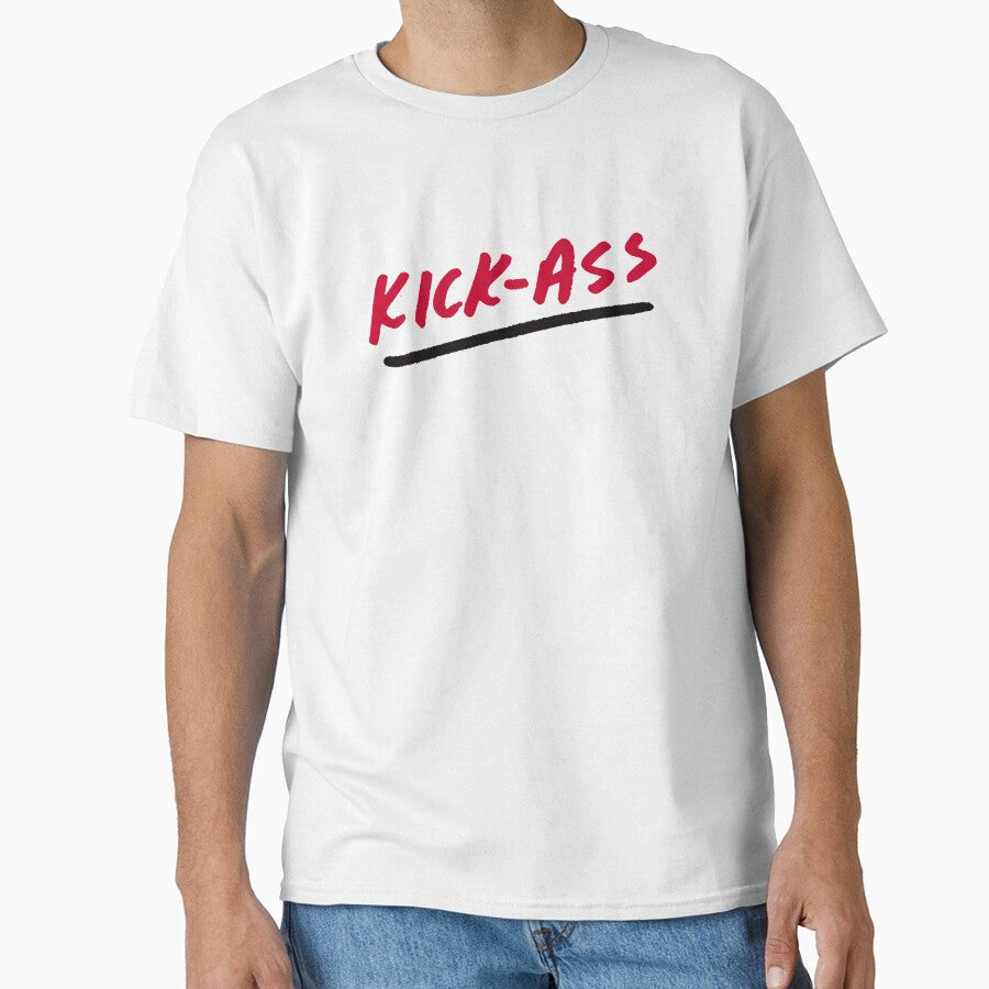 Kick-Ass - Motivational - Red and Black Text by thebigleebowski