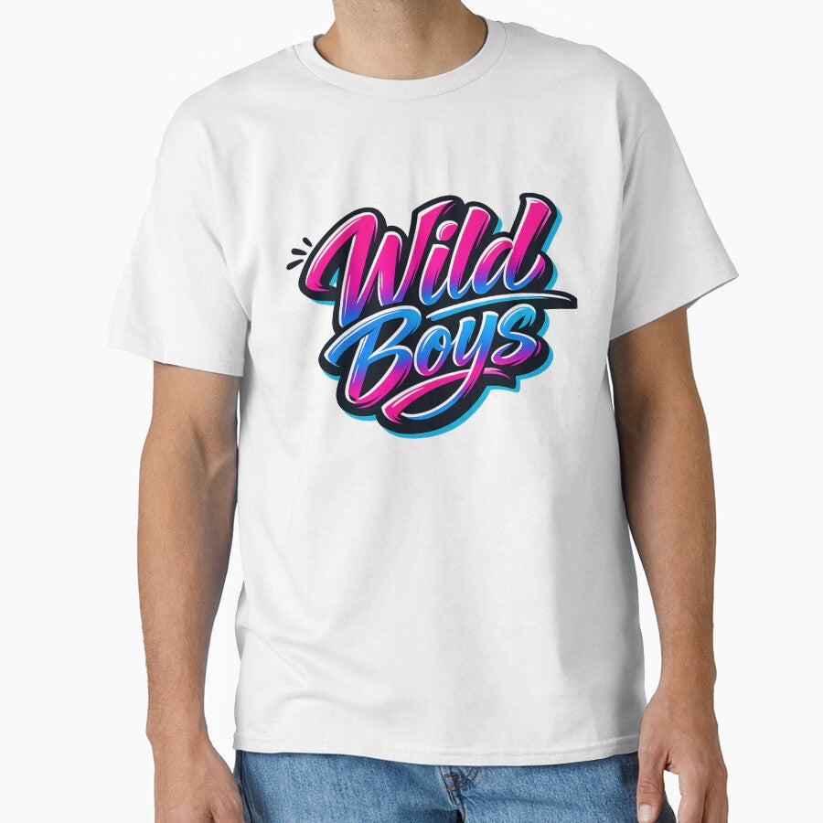 Wild Boys Typography Statement Design by Arte Cartoon From TagTeam Group