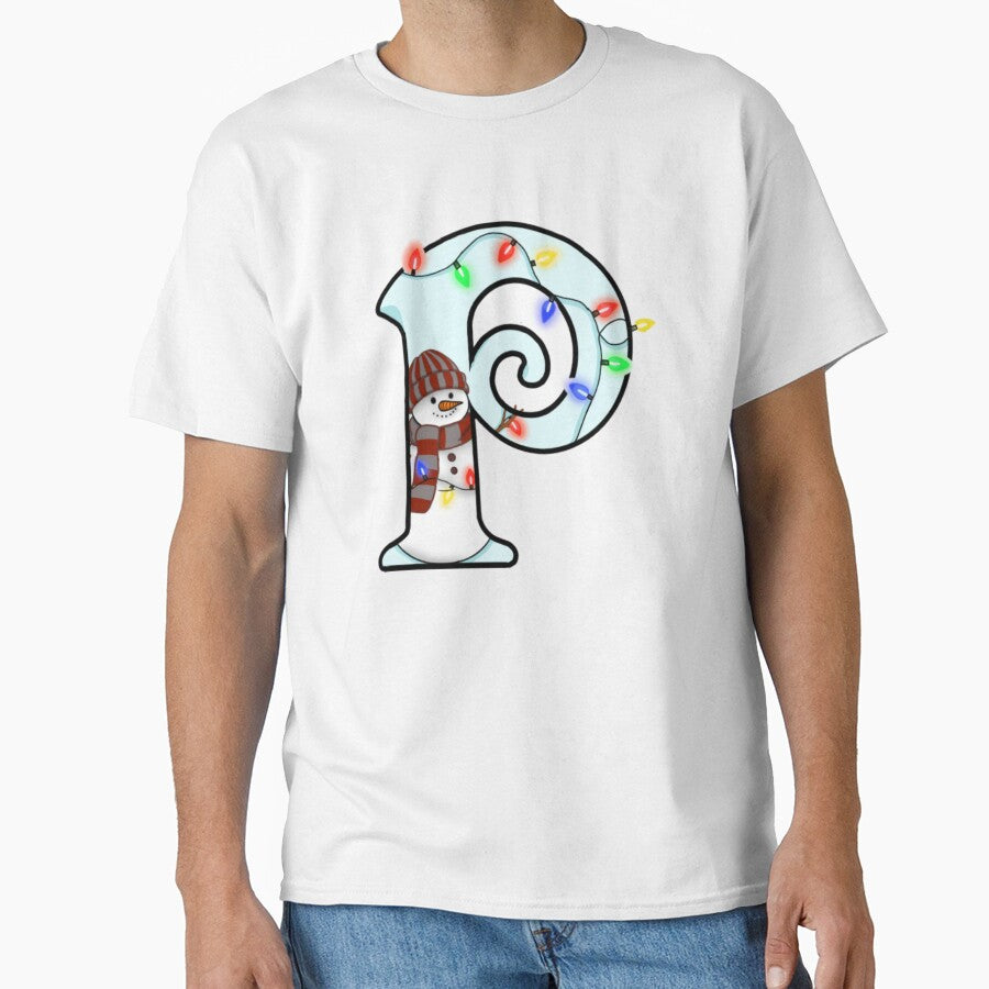 Holiday themed letter P by Artistkhg