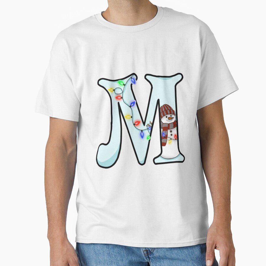 Holiday themed letter M by Artistkhg