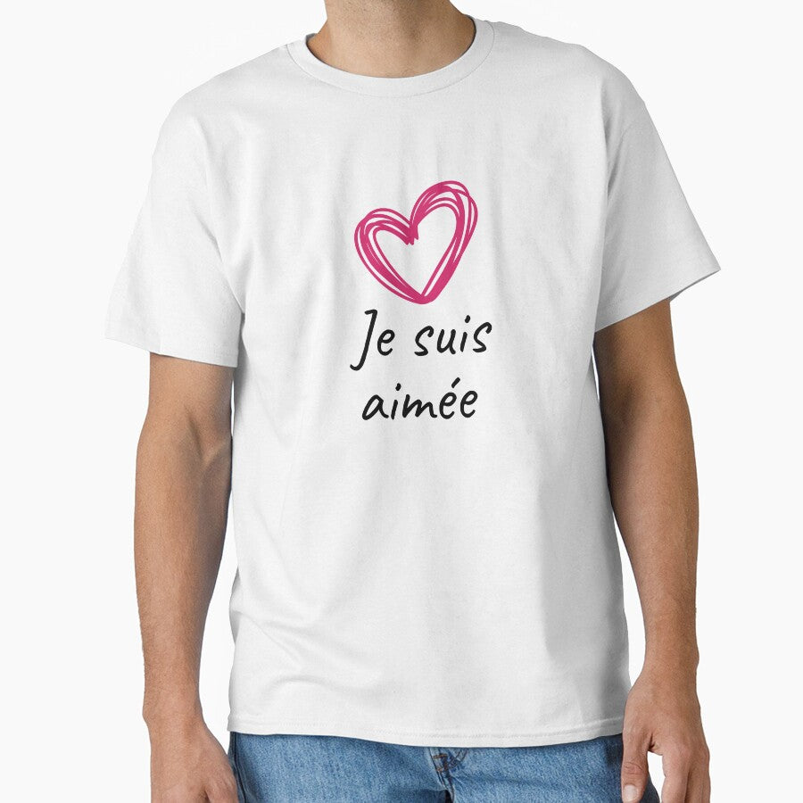 I am loved with a pink heart by PausePapote