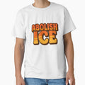 Abolish ICE Retro Bold Typography by MysticArtisan