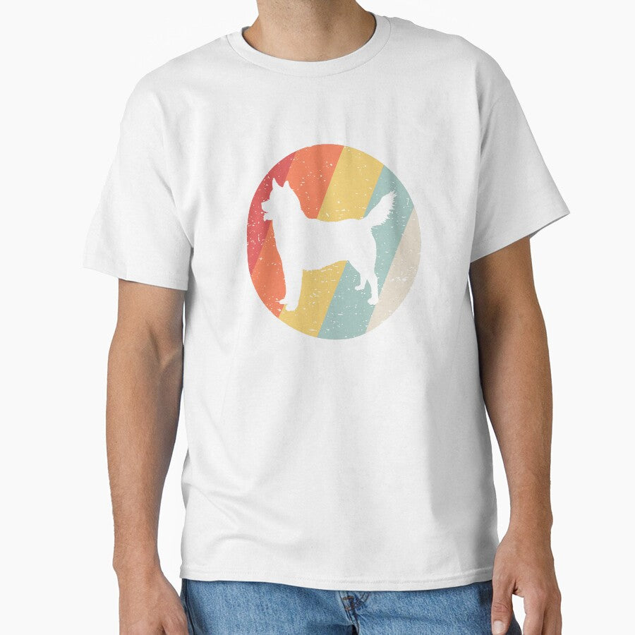 Vintage Retro Siberian Husky by Vanover Designs