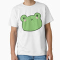 Froget About It Cute Grumpy Frog With A Funny by Merysha