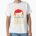 Puppy Dog Lover Boys Just A Boy Who Loves Dogs Retro by MaudeGloria