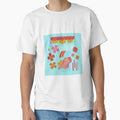 Capybara, Bird and Flowers by Stephanie McRae
