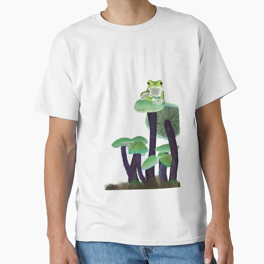 Frog on Mushrooms by NovaCreate13