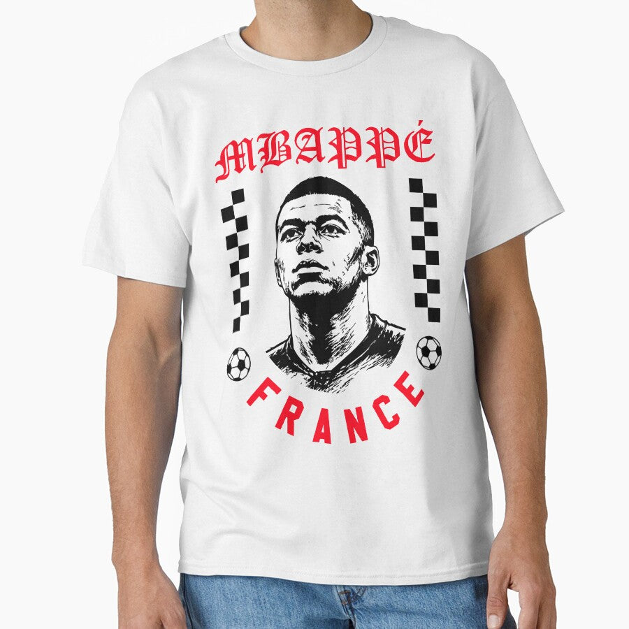 Mbappé France Football Design World Cup Soccer Fan Art by SechainMailo