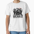 England Three Lions T-Shirt – We Did It And We’ll Do It Again | Football Fan Design by DashBliss