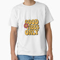 Good Vibes Only Retro Flower Typography by artra-shop