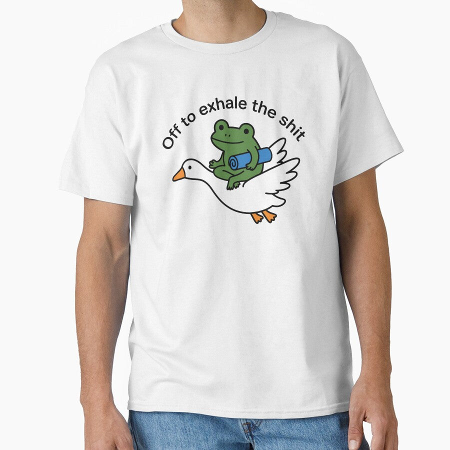 International Yoga Day Funny Frog Yoga Lover Meme by gunaone-design