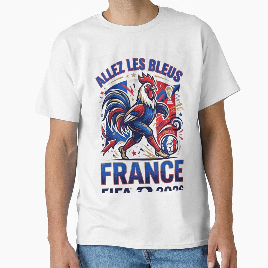Allez Les Bleus Rooster by Ink & Co