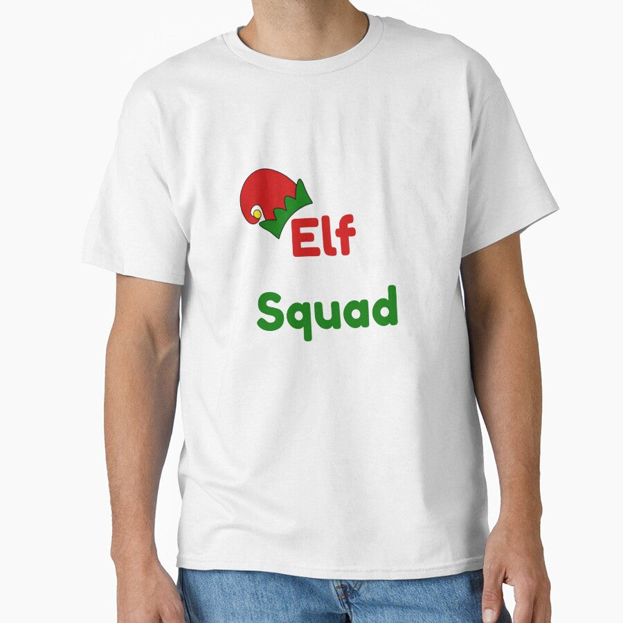 Elf Squad Funny Christmas Holiday Design by Quirky Creations