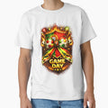 Portugal Soccer Bow Game Day Fire Crest Celebration by MuniraWearify
