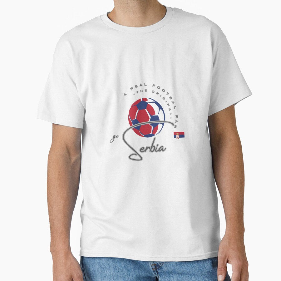 Serbia. National Football Team. Football fan. The Original. by CreativeBizarre