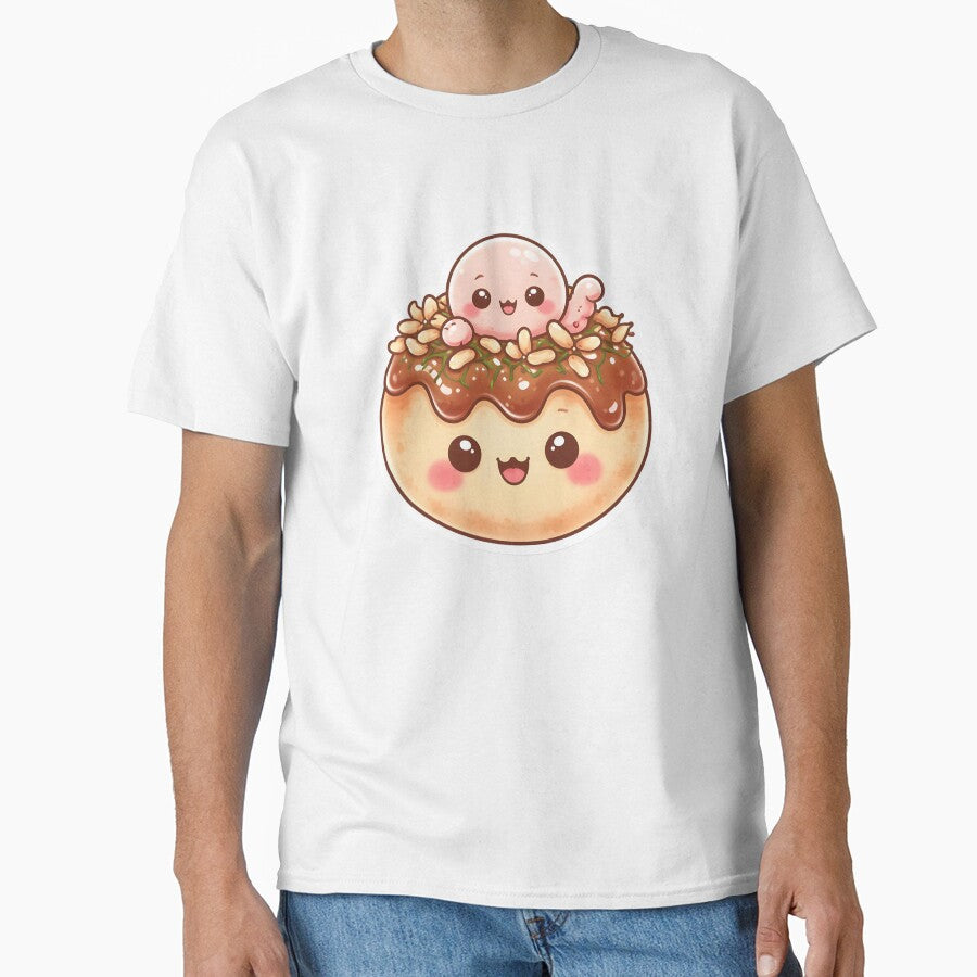 Kawaii Takoyaki – Cute Japanese Street Food Design by DesignEG