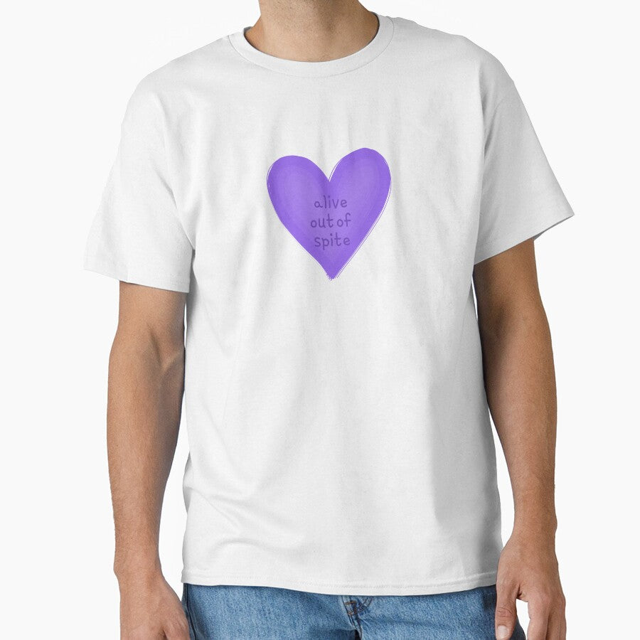 Alive out of spite purple heart by wonderxwander