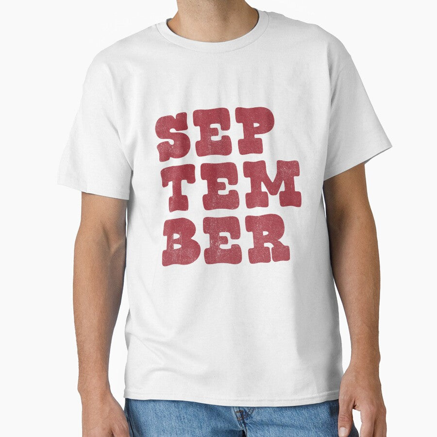September Bold Retro Vintage Typography Design by trepiu