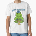 Cute Hanukkah Frog Menorah Happy Hanukkah by funnytshirtemp