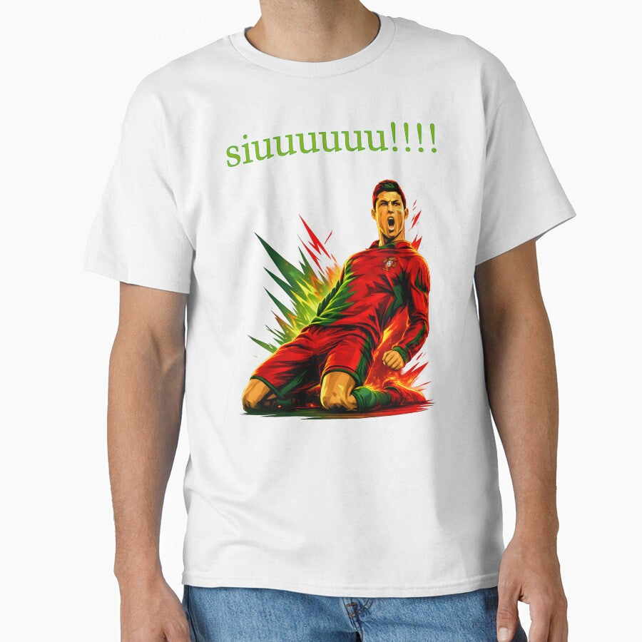 Cristiano Ronaldo Portugal Celebration Art | Portugal National Team Football Poster | CR7 Inspired Soccer Wall Art by 3ac-Arts