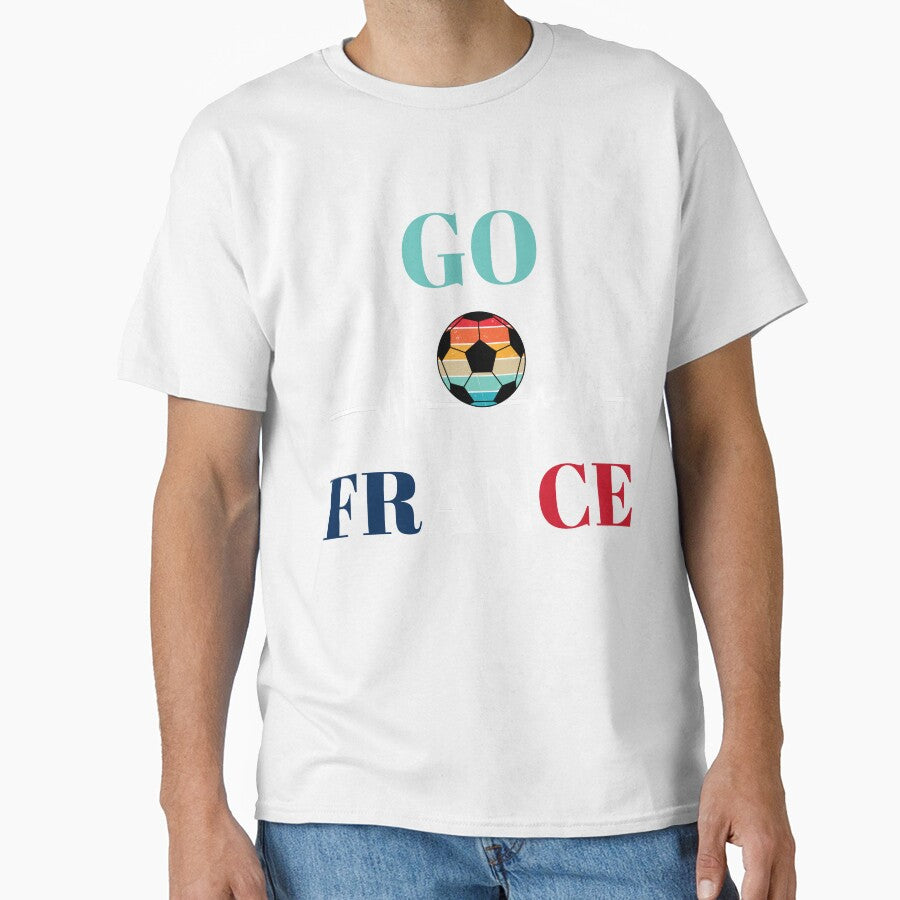 Go France Football T-Shirt by netdota