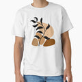 Chocolate Brown Boho Design by Sartoris Art